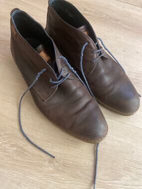 Pikolinos Irun chukka boots men’s size 44 dark brown calfskin leather